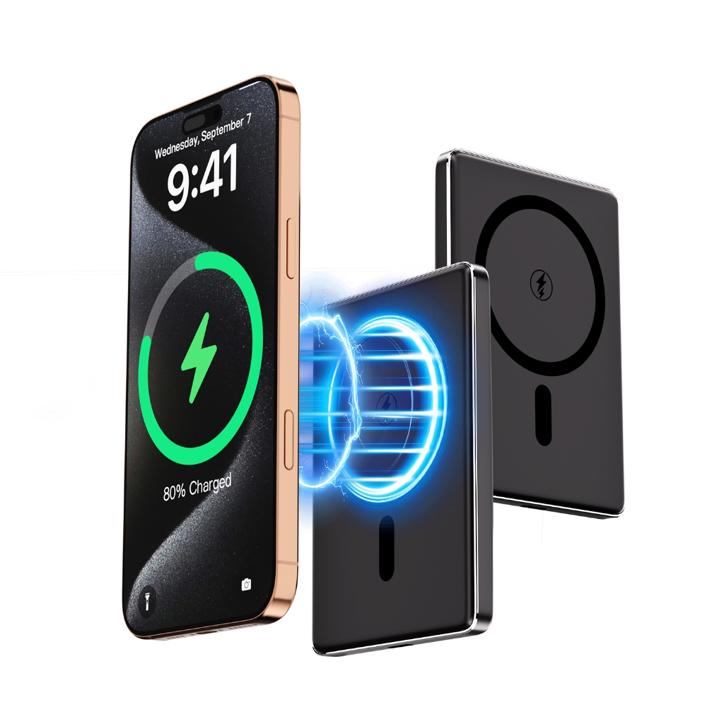 INOVA Power Bank Carregador Portátil Indução iPhone/Android Sem fio ...