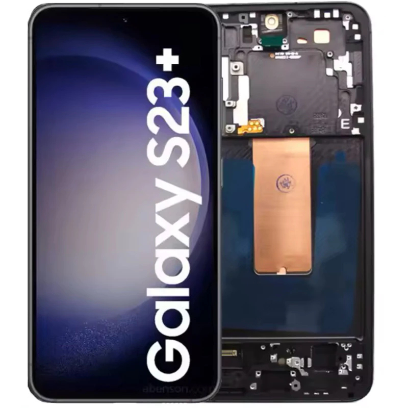 Display tela Para Samsung Galaxy S23 Plus - OLED com aro preto
