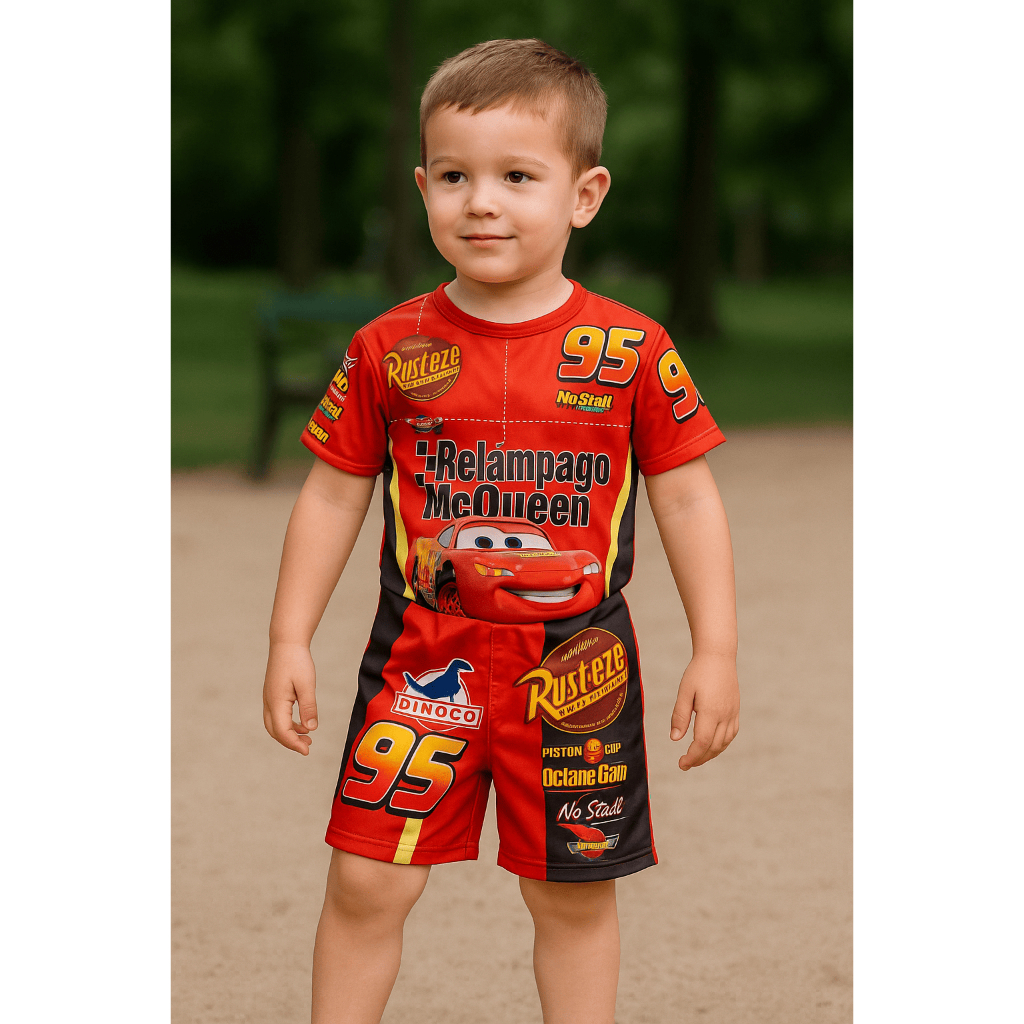 Fantasia Infantil Carros Menino Mcqueen | Shopee Brasil