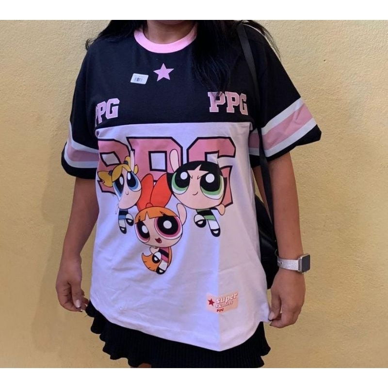 Blusa oversize personagens Meninas Super Poderosas | Shopee Brasil