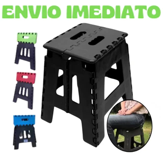 Banquinhos - Banqueta Dobrável - De Plástico - Até 100 Kg - Resistente Para Viagem