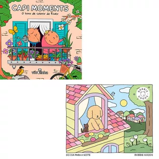 Kit Do dia para a noite Bobbie Goods + Capi Moments| Livros Novos em Oferta na Shopee