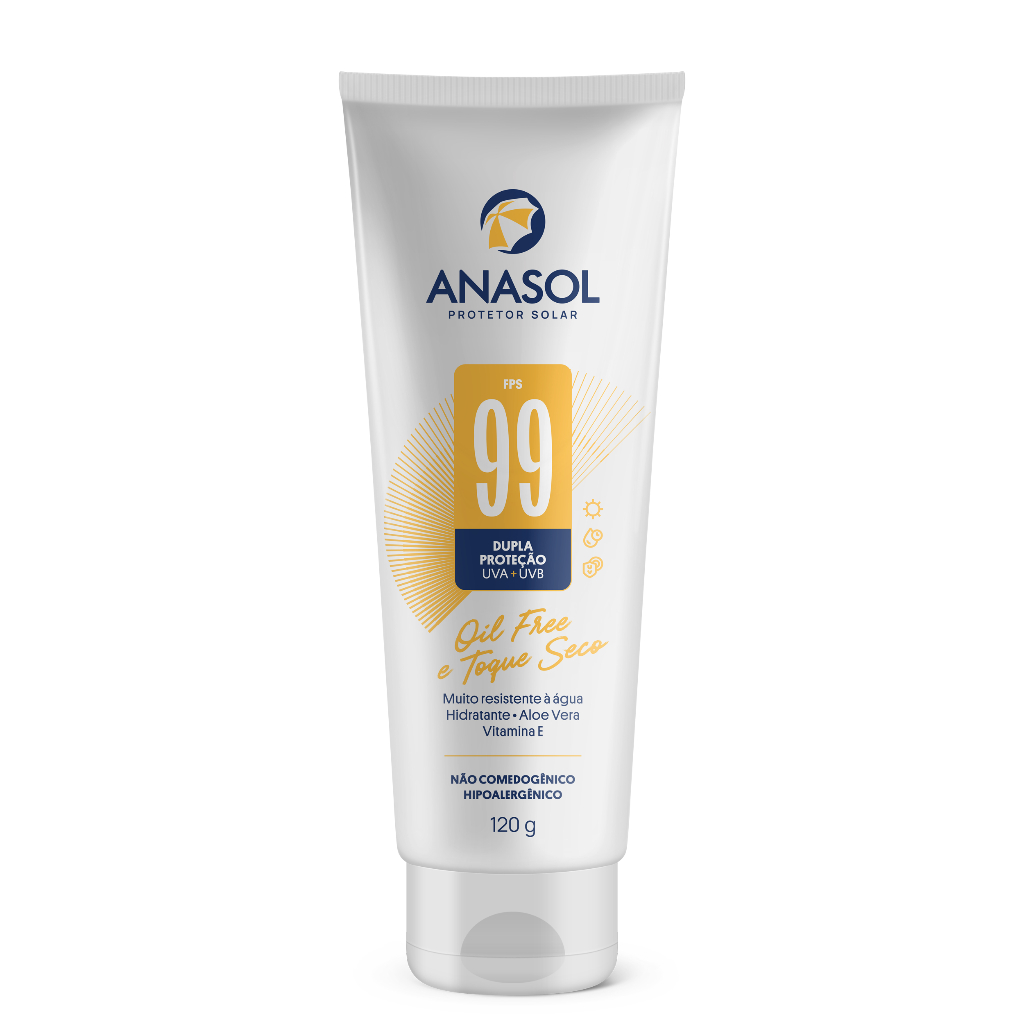ANASOL PROT SOLAR LOCAO FPS 99 - 120 G (1unid)