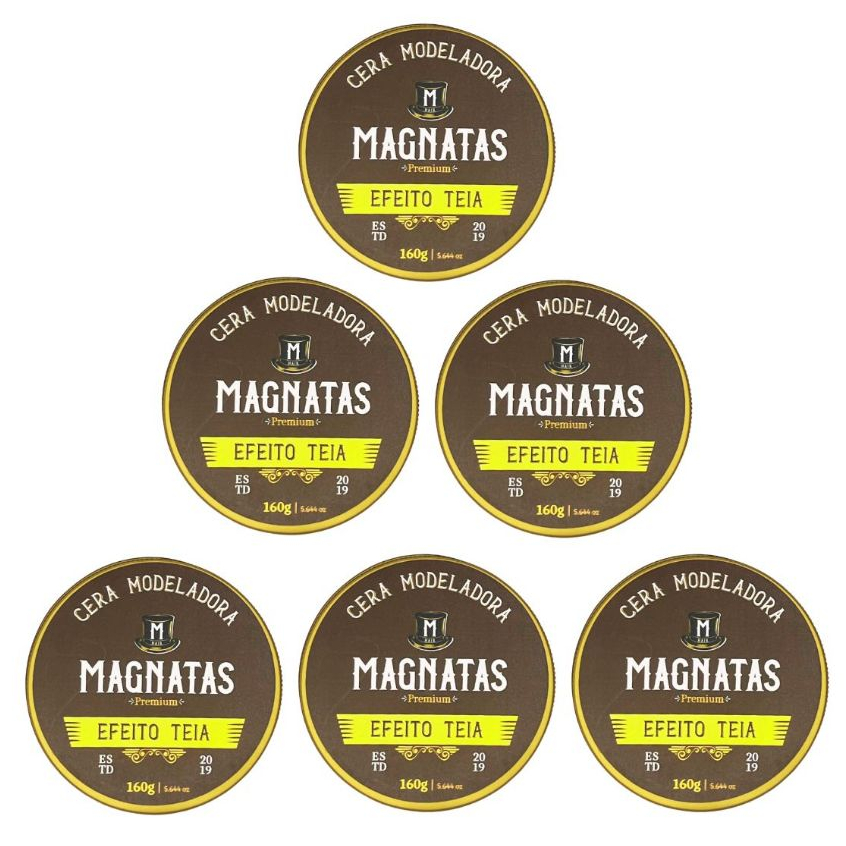 KIT CERA MODELADORA MAGNATAS EFEITO TEIA 160G OPÇÕES 3 OU 6 UNIDADES ...