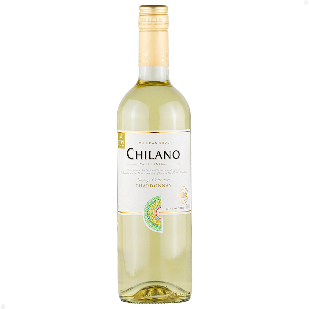 Vinho Chileno Chilano Chardonnay Branco 750 ml | Shopee Brasil