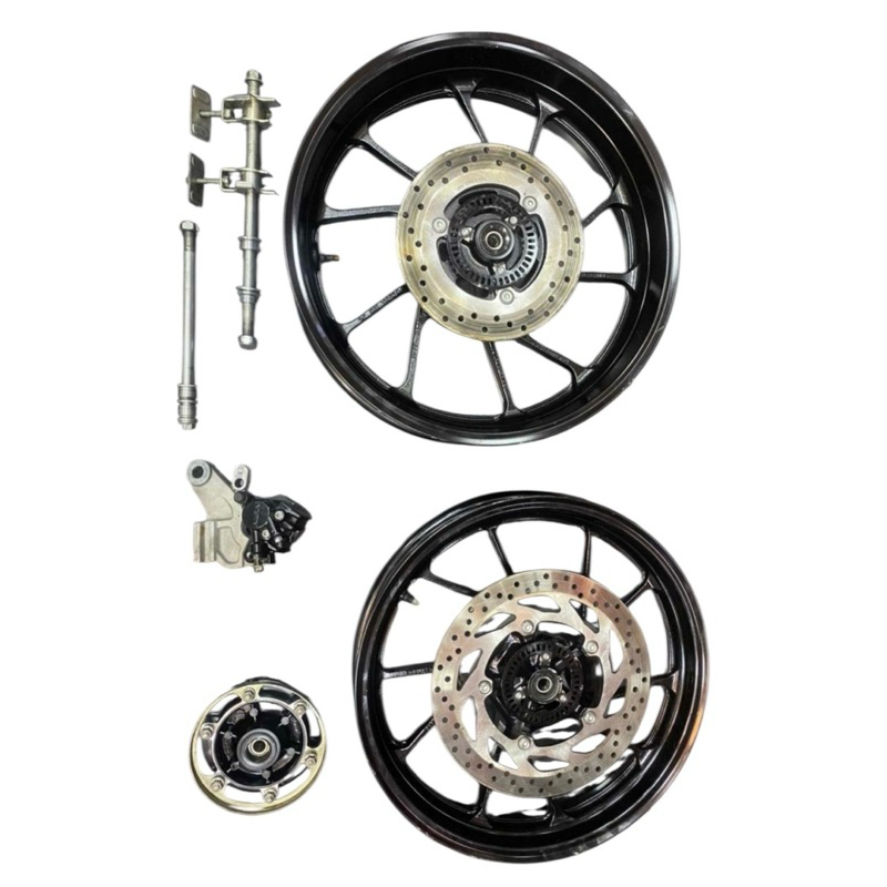 Rodas completa Yamaha Fazer 250 2020/2025 usado original | Shopee Brasil