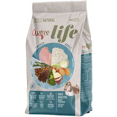 QUATREE LIFE ADULTO RAÇAS PEQUENAS FRANGO 10,1KG