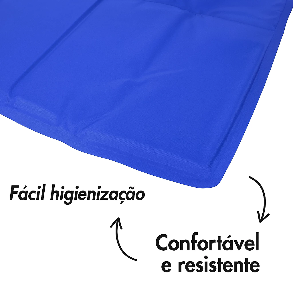 Imagem do produto Tapete Gelado Colchonete Cama Cachorro Gato Pet Animal Refrescante Resistente no catálogo Master Pet