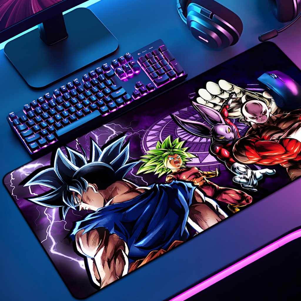 Mouse Pad Grande Gamer DBZ 65x30 70x35 80x35 90x40 90x50 120x60 ...