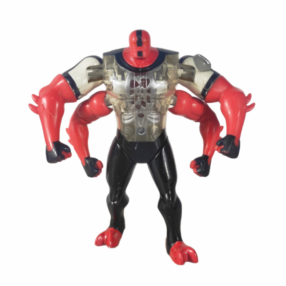 BEN10 DNA エイリアンヒーローズ 4体セット バンダイ Ben 10 Quatro-Braços DNA Alien Heroes Boneco Original Bandai USADO