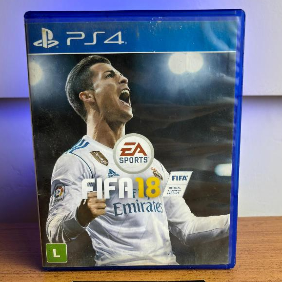 Jogo FIFA 18 FC 2018 Futebol PS4 Play 4 Midia Fisica CD Original