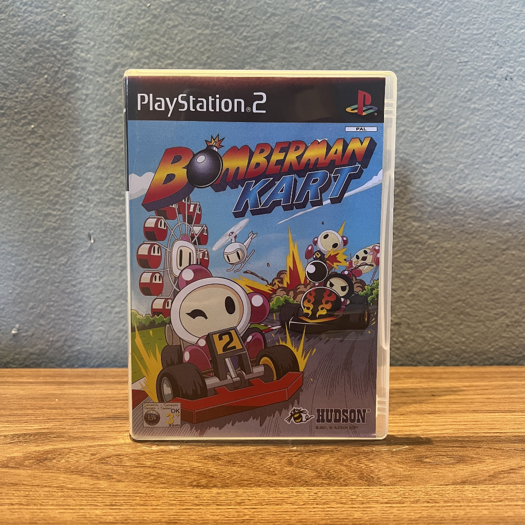 Jeu Bomberman Kart Sur PS2 - Version PAL - Bon état