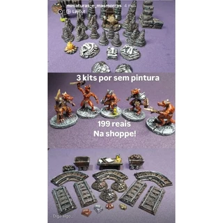 kit 3 em 1 ( cavernas dos kobolds)