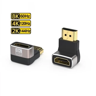 Adaptador Hdmi 2.1 8k 4k Uhd 90 Graus