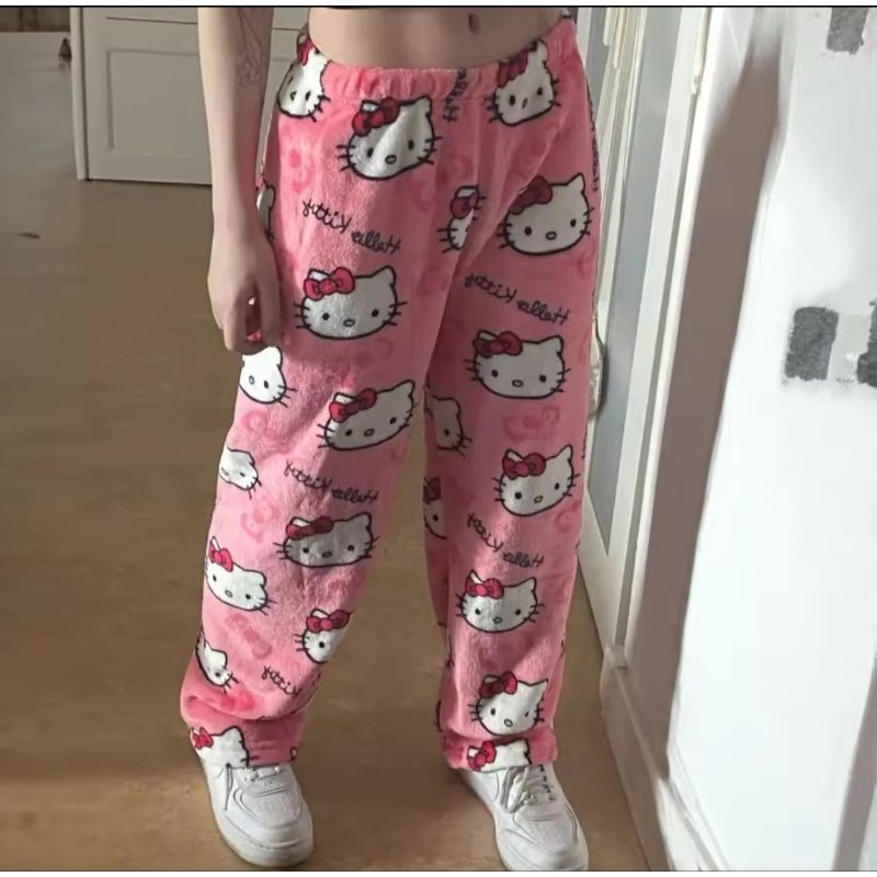 calca hello kitty pelucia | Shopee Brasil