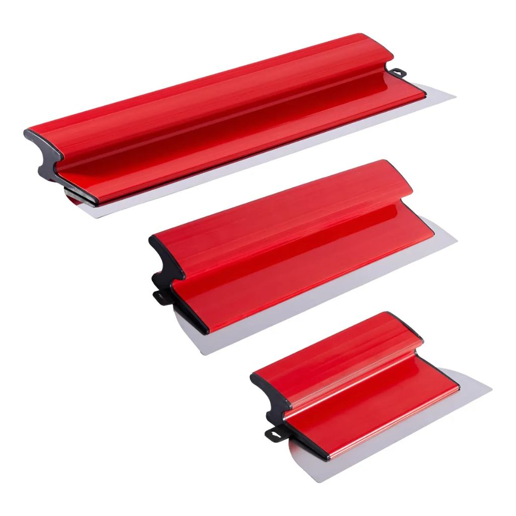 Berox Desempenadeira Inox 25/40/60cm Massa Gesso Acabamento | Shopee Brasil