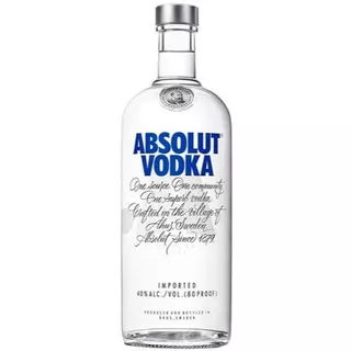 VODKA ABSOLUT NATURAL 1000ML