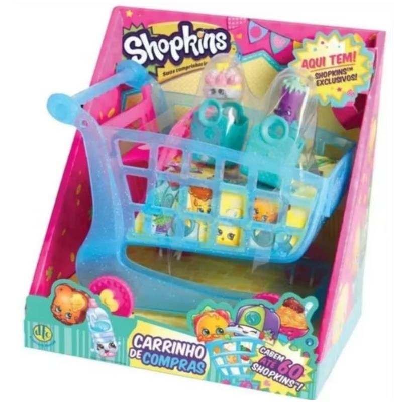 Brinquedo Miniaturas Shopkins Série 3 - Carrinho de Compras DTC ...