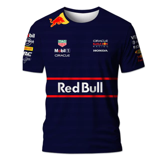 Camiseta Dryfit Formula 1 RedBull Equipe Verstappen Tsunoda