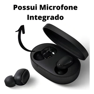 Fone De Ouvido Sem Fio Bluetooth 5.0 Tws Preto Celular Fone Bluetooth Carregador Portátil Jogos