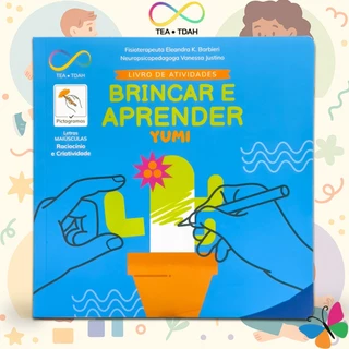Livro Infantil de Atividades Educativas TEA e TDAH Brincar e Aprender -Para Crianças e Pais Socialização em Oferta na Shopee