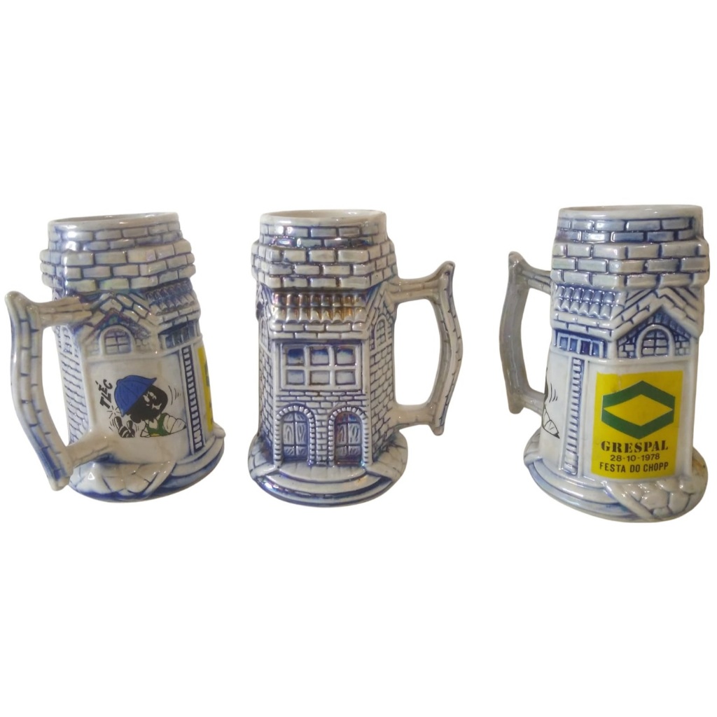 Antiga Caneca Em Porcelana Festa Do Chopp 1978 Grespal Sc | Shopee Brasil
