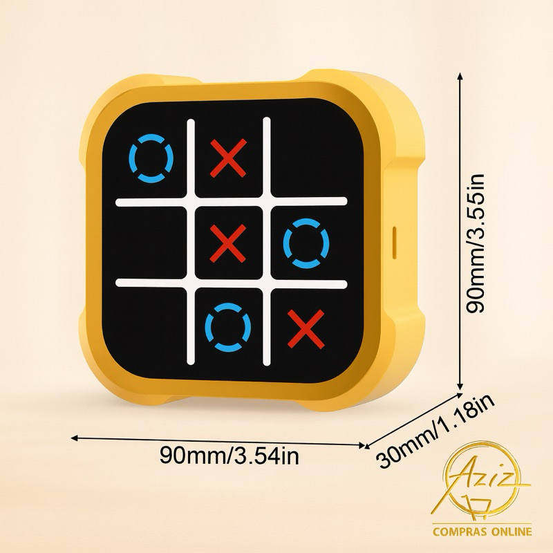Tic Tac Toe Eletrônico Criativo – Jogo Educativo e Divertido para