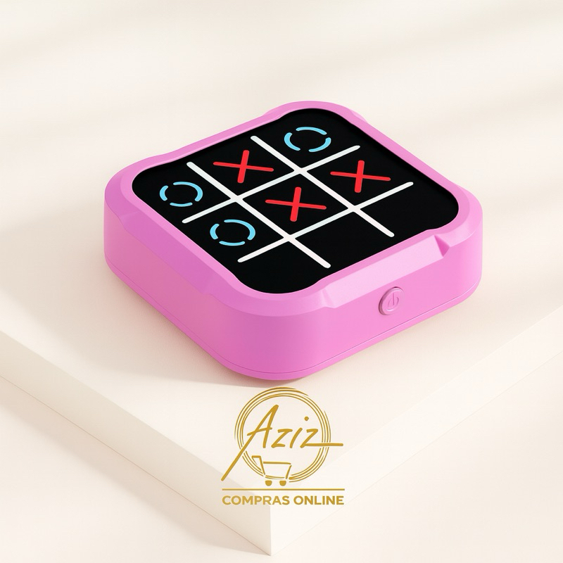 Tic Tac Toe Eletrônico Criativo – Jogo Educativo e Divertido para