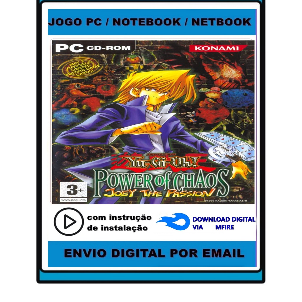 Yu-Gi-Oh! Power of Chaos Joey the Passion - Pc | Shopee Brasil