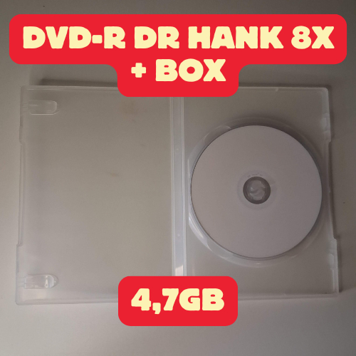 CD's e DVD's Virgens + Box - Diversos Modelos - DVD-R / CD-R