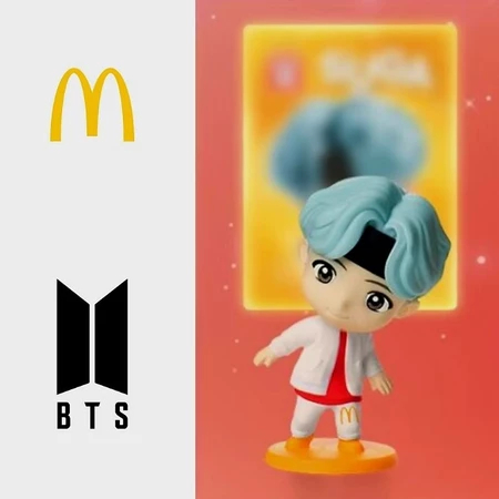 Brinquedos BTS TinyTAN x Mc Donald's (LACRADOS) 2025 | Shopee Brasil