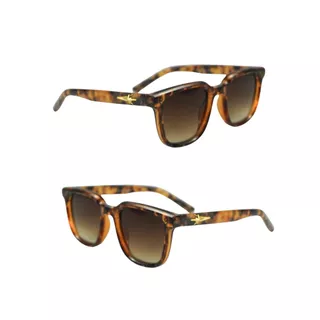 Heyoo Óculos de Sol Leopardo Vintage | Design Retrô Elegante | Detalhes Metálicos | Moda