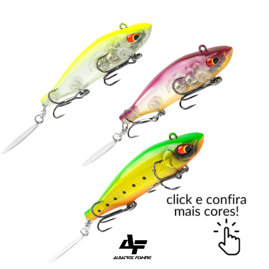Isca Artificial Albatroz BadBoy 65mm | 6,5cm 12g
