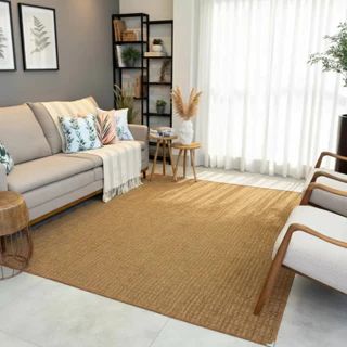 Tapete Sisal Vários Tamanhos  Durável e Elegante para Sala, Quarto e Escritório em Oferta na Shopee