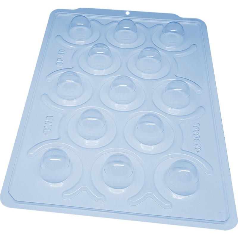 Kit Forma Para Trufa Trufão Semiprofissional cod.3500 BWB -Trufas 20g 3 ...