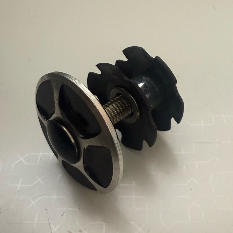 Kit Tampa + Aranha MTB 1.1/8 Caixa Direção Aheadset Over
