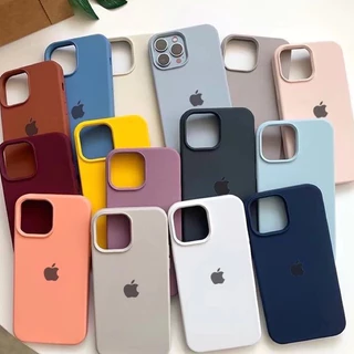 Capinha Case Silicone Aveludada Para iPhone 15 15Pro 15ProMax Premium