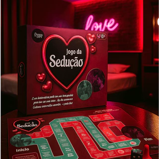 Jogo da Sedução de Tabuleiro e Dado Diversão ao Cubo Brincadeira para Casais Jogo Romântico em Oferta na Shopee