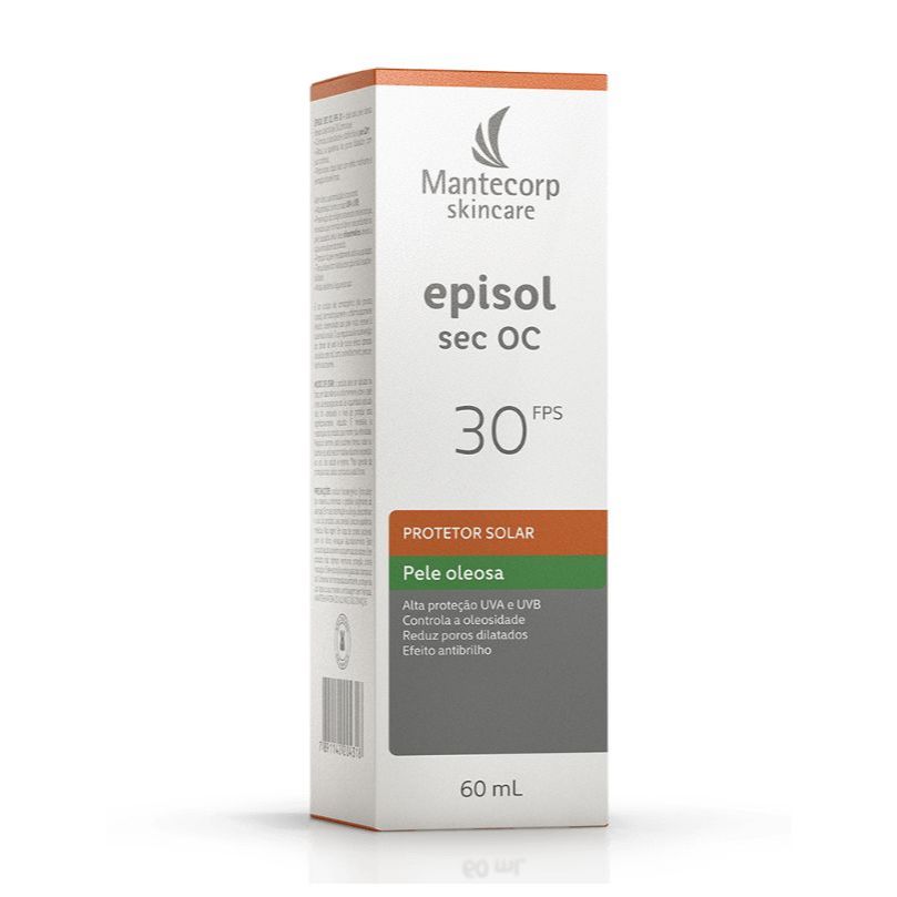 Episol Sec Oc Fps 30 Protetor Solar 60g Pele Oleosa | Shopee Brasil