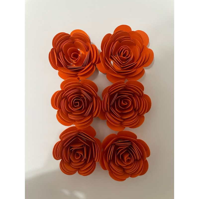 Flores de Papel com 6 unds | Shopee Brasil