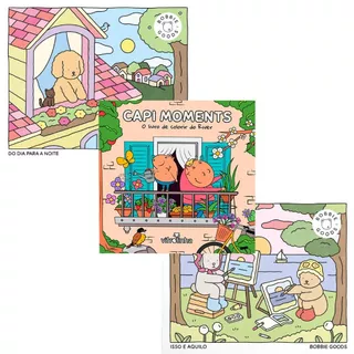 Kit Do dia para a noite Bobbie Goods + Isso e aquilo + Capi Moments| Livros Novos em Oferta na Shopee