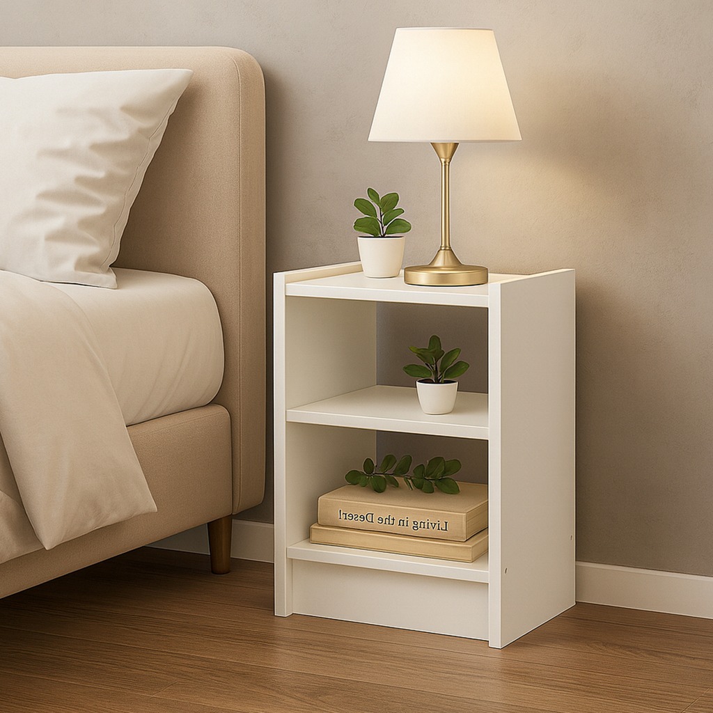 Mesa de Cabeceira Criado Mudo Para Quarto Decoração