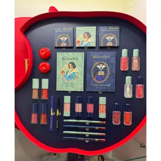 ✨Paleta de Sombras Branca de Neve & Rainha Má Blush Gloss Lapis Batom – Fenzza Oficial ✨