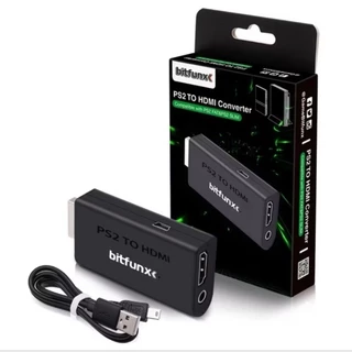 Adaptador Bitfunx ps2 ps3 HDMI playstation 2/3 Original