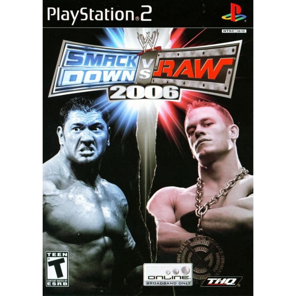 WWE SmackDown! vs. Raw 2006 ISO PS2 | Shopee Brasil
