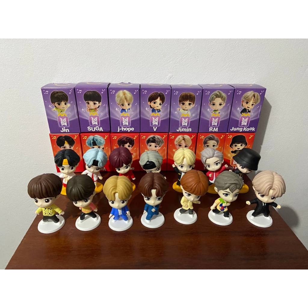 Coleção TinyTAN BTS (lacrados) - McDonald's 2025 - Jung-kook