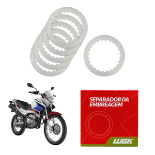 Disco Separador Embreagem Completo Honda Nx 400 Falcon - Wgk