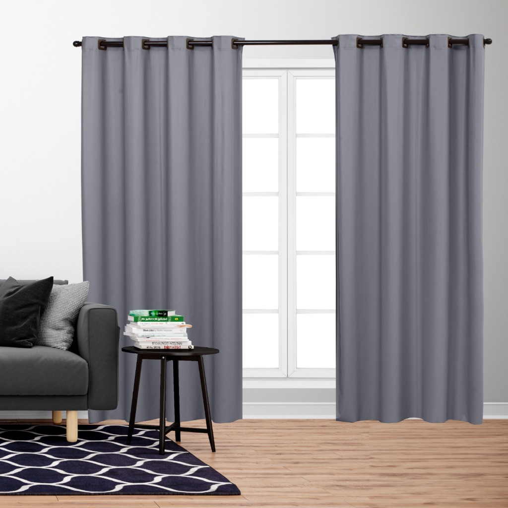 Cortina Blackout 2,80 m x 2,30 PVC corta 100 % a luz 2,80 m x 2,30