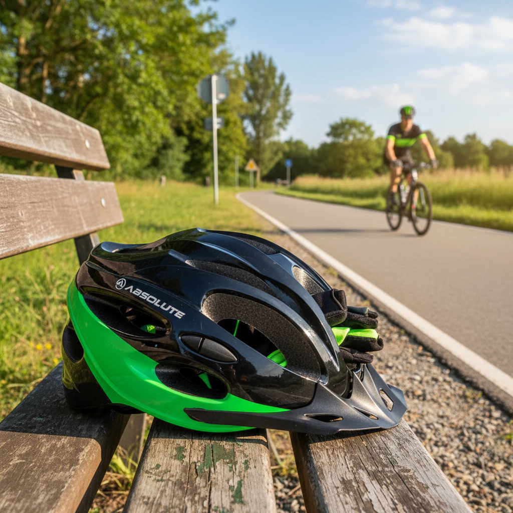 Capacete Bike com LED