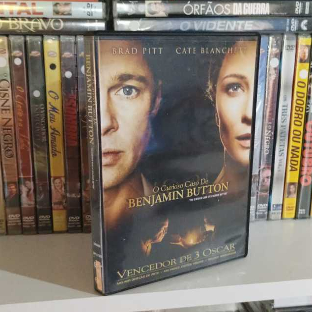 DVD O CURIOSO CASO DE BENJAMIN BUTTON (DUBLADO) | Shopee Brasil